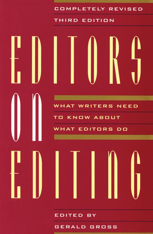 Editors on Editing