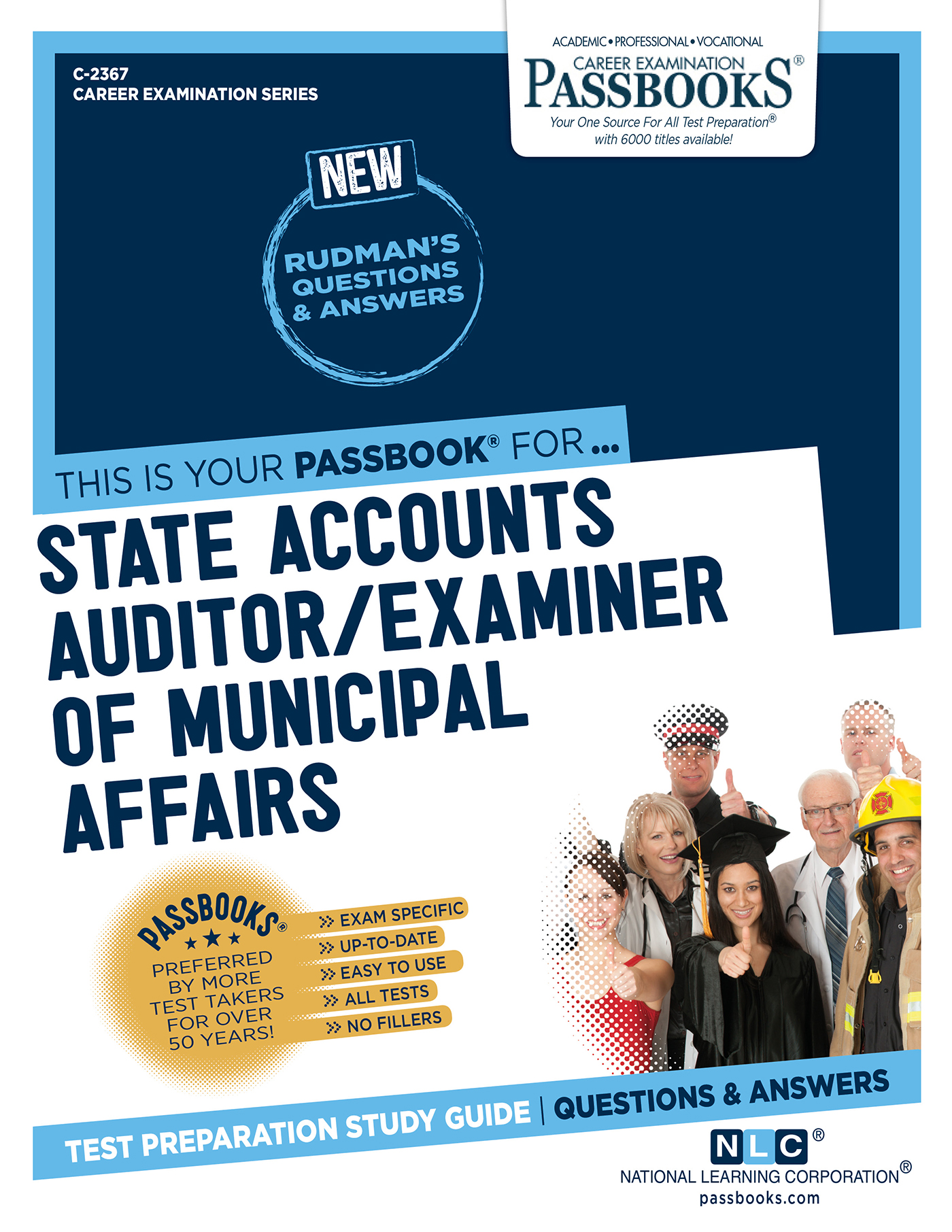 State Accounts Auditor/Examiner of Municipal Affairs, Career Examination Series