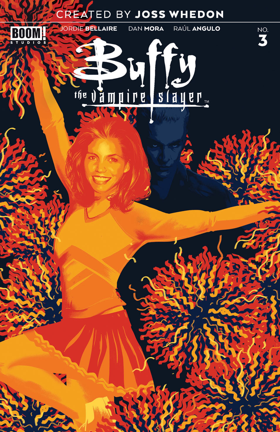 This image is the cover for the book Buffy the Vampire Slayer #3, Buffy the Vampire Slayer