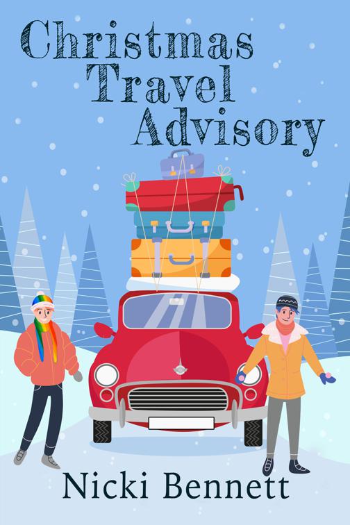 This image is the cover for the book Christmas Travel Advisory