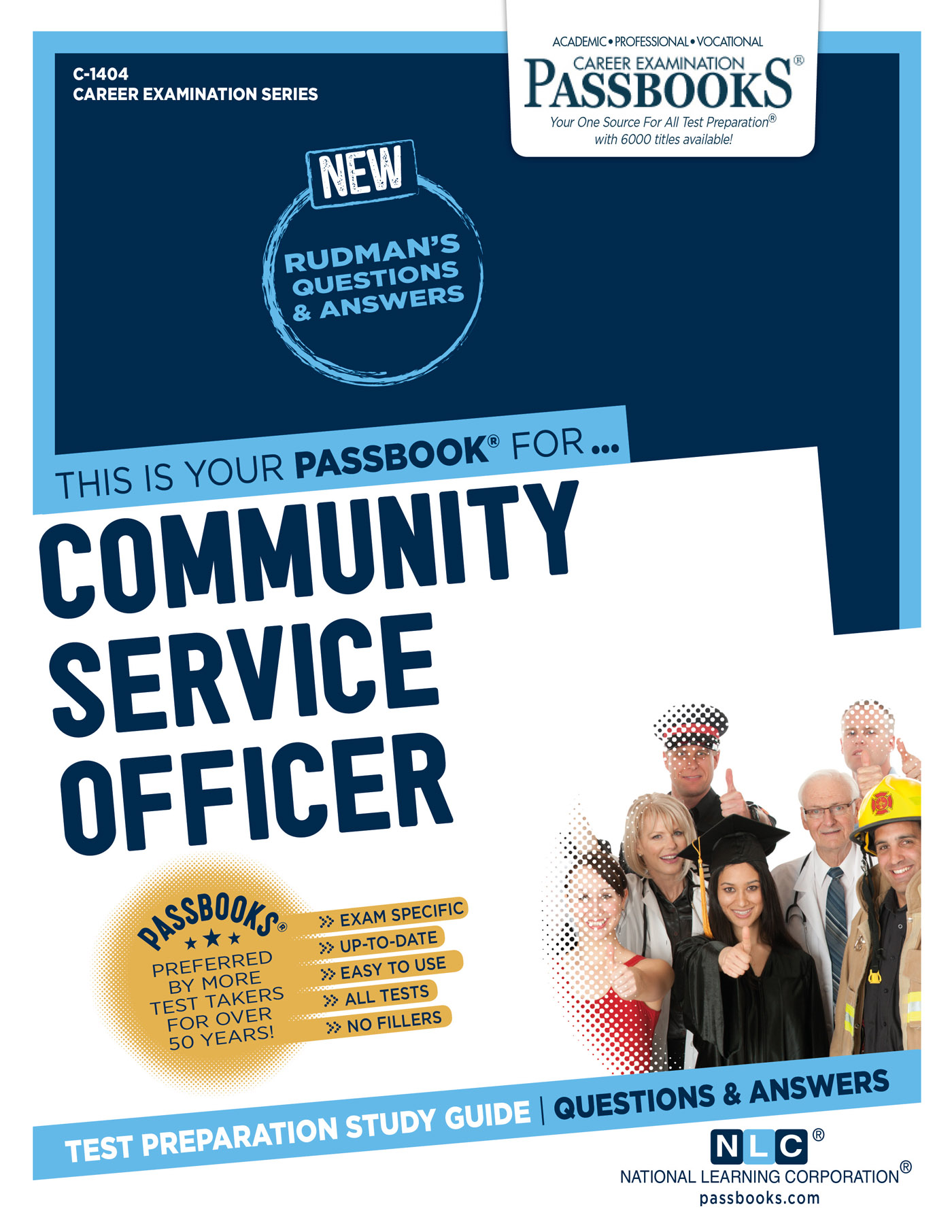 Community Service Officer, Career Examination Series