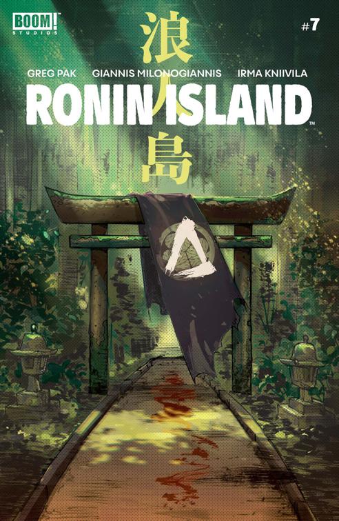 This image is the cover for the book Ronin Island #7, Ronin Island
