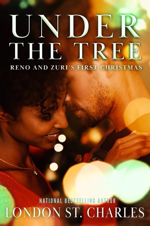 This image is the cover for the book Under The Tree: Reno and Zuri's First Christmas