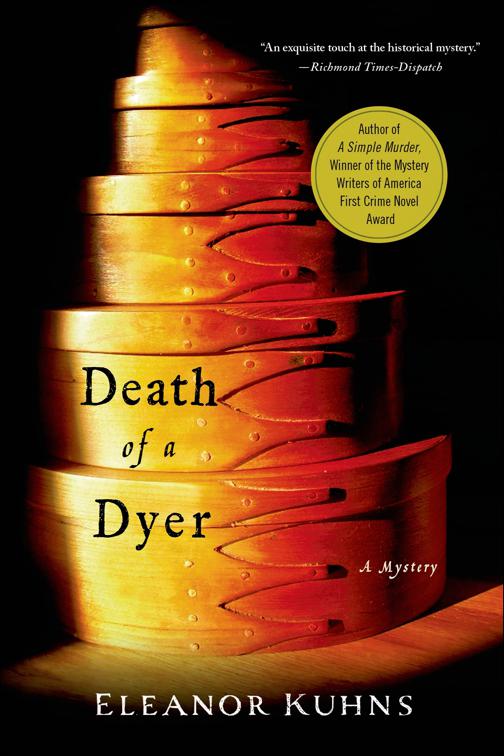 Death of a Dyer, Will Rees Mysteries