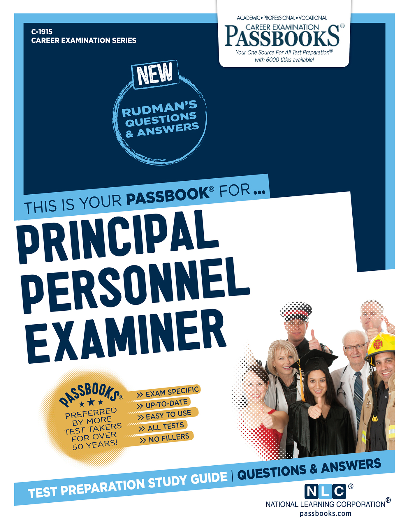 Principal Personnel Examiner, Career Examination Series