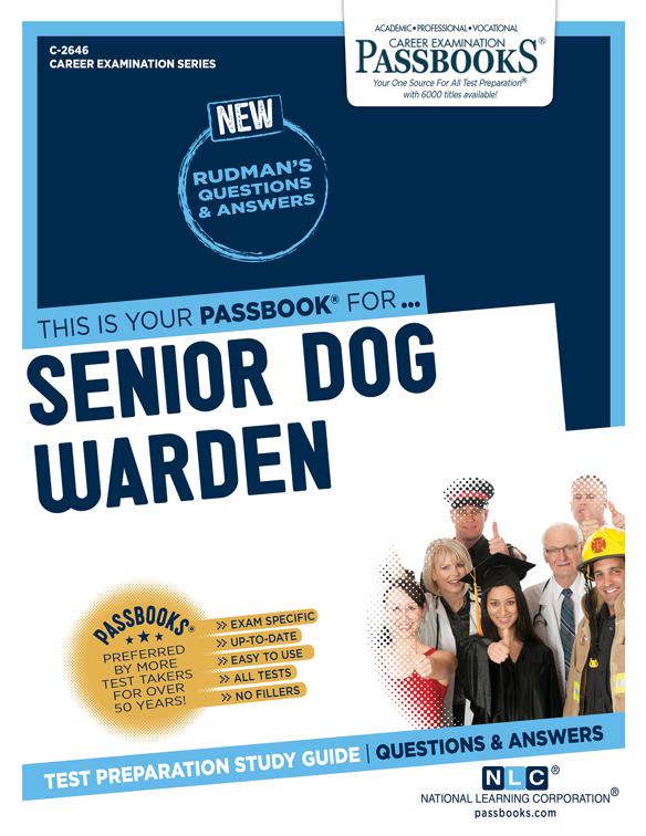 Senior Dog Warden, Career Examination Series