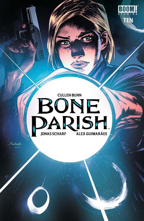 This image is the cover for the book Bone Parish #10, Bone Parish