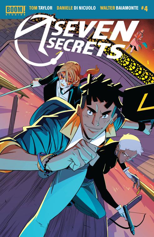 This image is the cover for the book Seven Secrets #4, Seven Secrets
