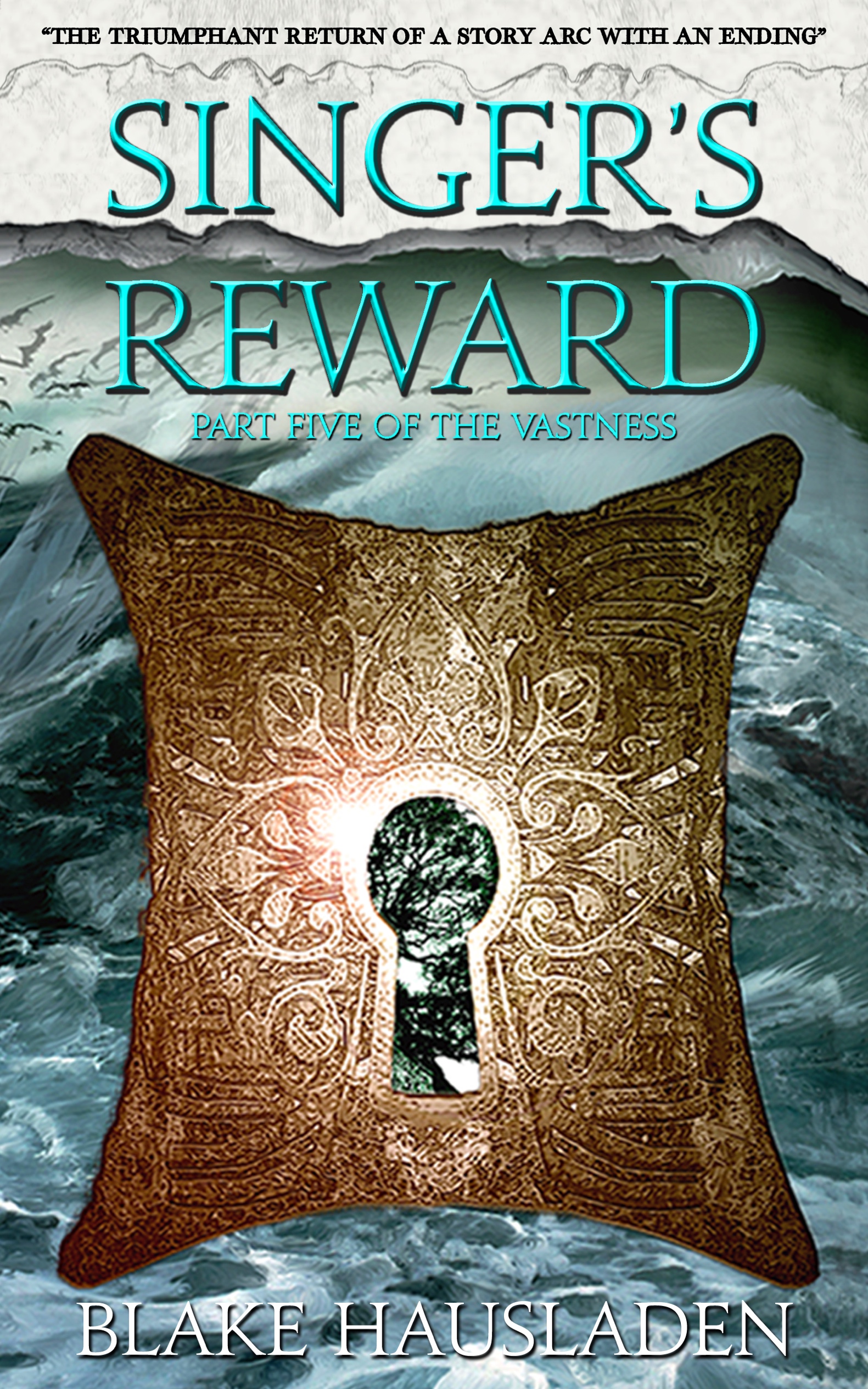 This image is the cover for the book Singer's Reward, The Vastness