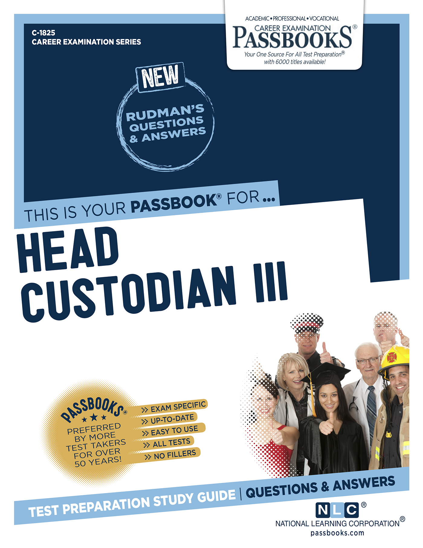 Head Custodian III, Career Examination Series