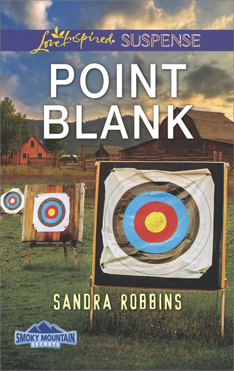 This image is the cover for the book Point Blank, Smoky Mountain Secrets