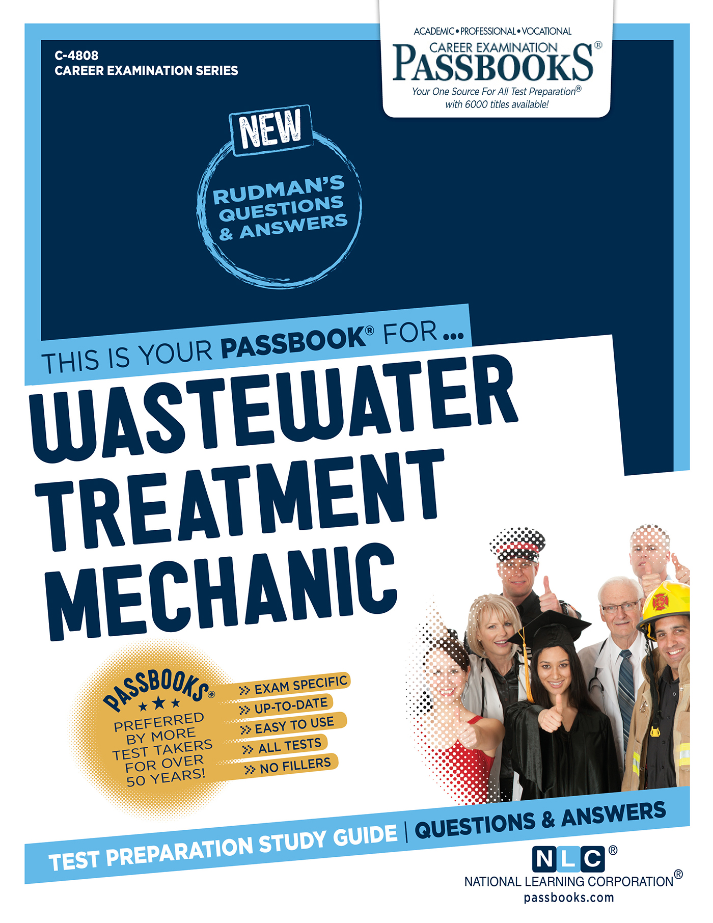 Wastewater Treatment Mechanic, Career Examination Series