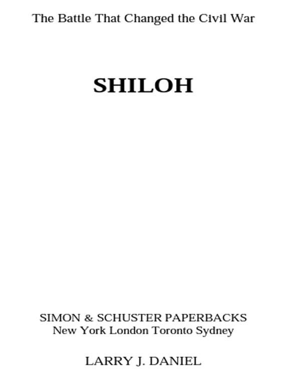 This image is the cover for the book Shiloh