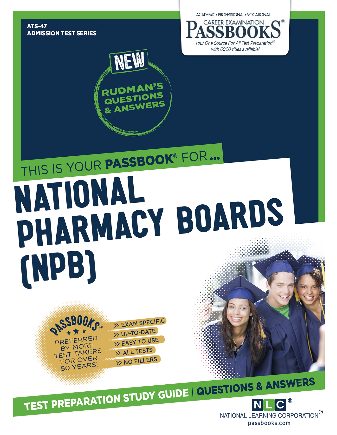 NATIONAL PHARMACY BOARDS (NPB), Admission Test Series