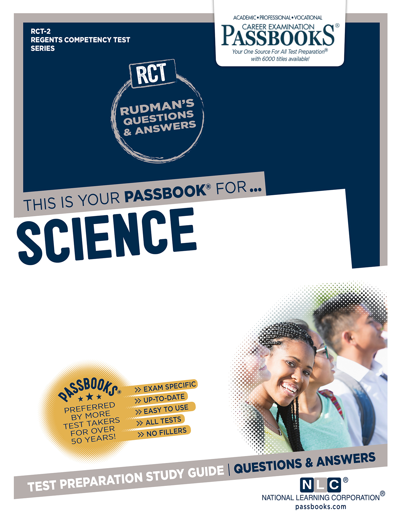 This image is the cover for the book SCIENCE, Regents Competency Test Series (RCT)