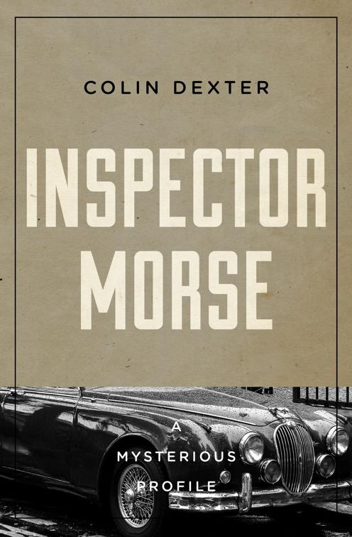 Inspector Morse, Mysterious Profiles