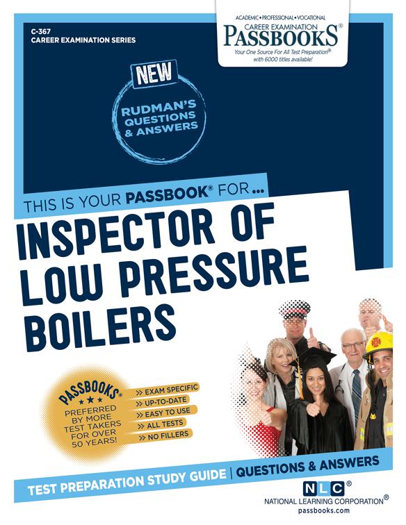 Inspector of Low Pressure Boilers, Career Examination Series