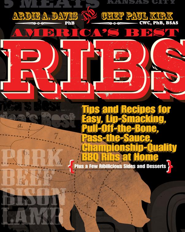 This image is the cover for the book America's Best Ribs