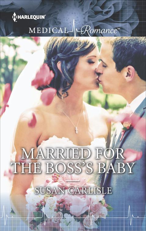 This image is the cover for the book Married for the Boss's Baby