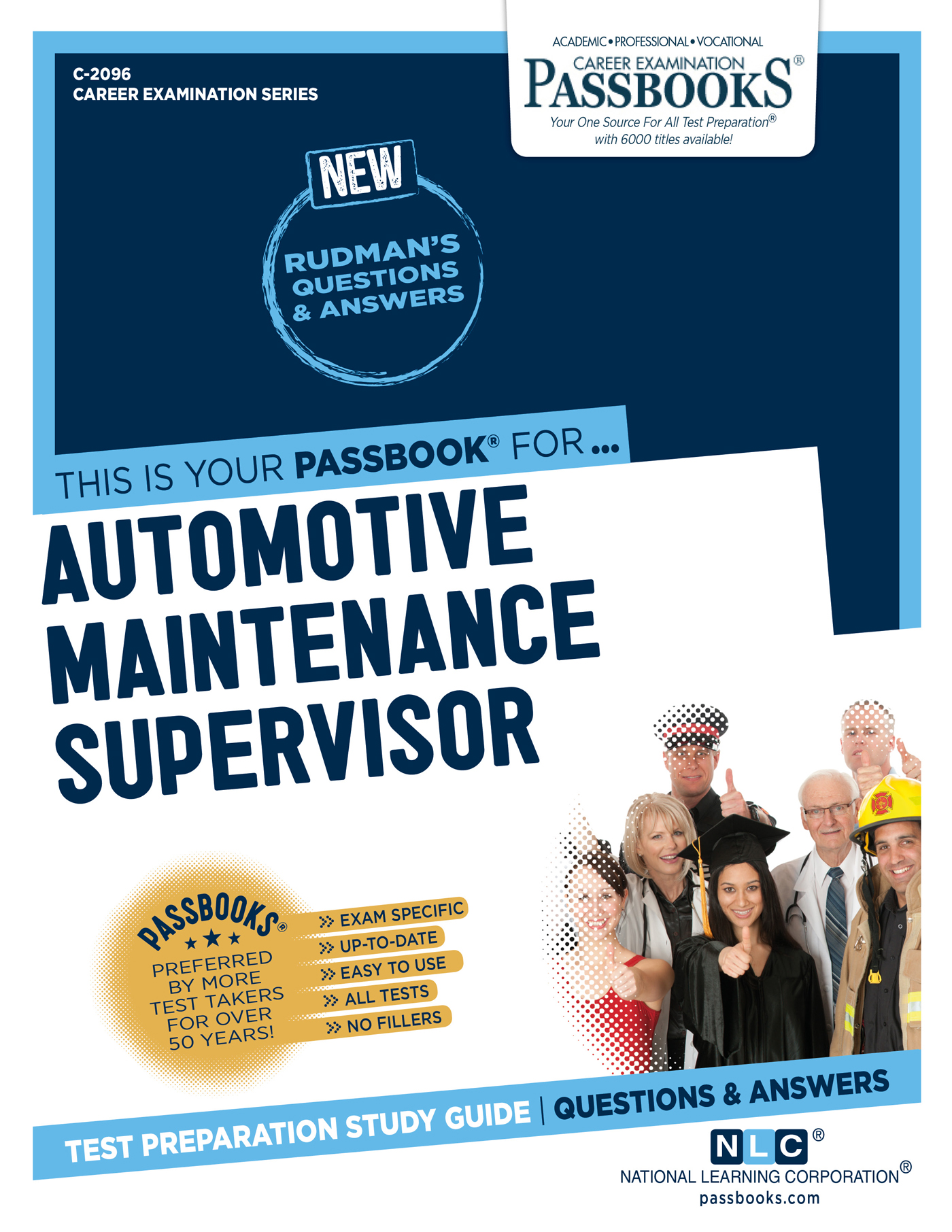 Automotive Maintenance Supervisor, Career Examination Series