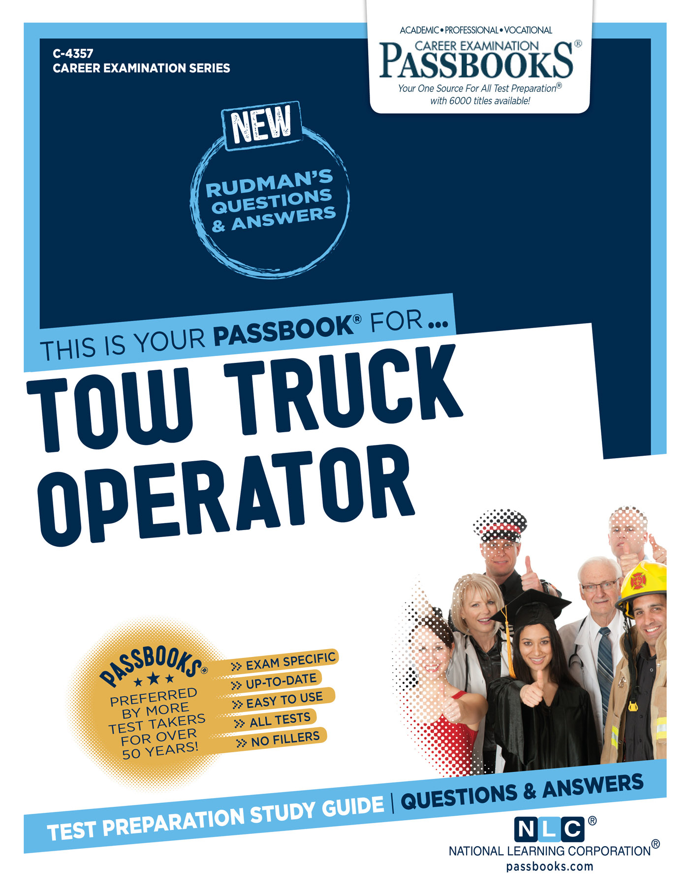 Tow Truck Operator, Career Examination Series