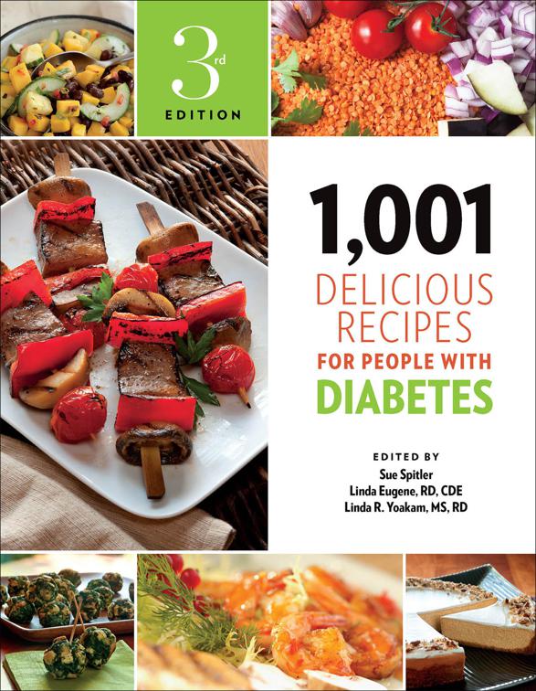 1,001 Delicious Recipes for People with Diabetes, 1,001 Best Recipes