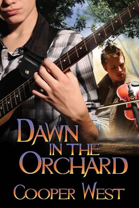 This image is the cover for the book Dawn in the Orchard