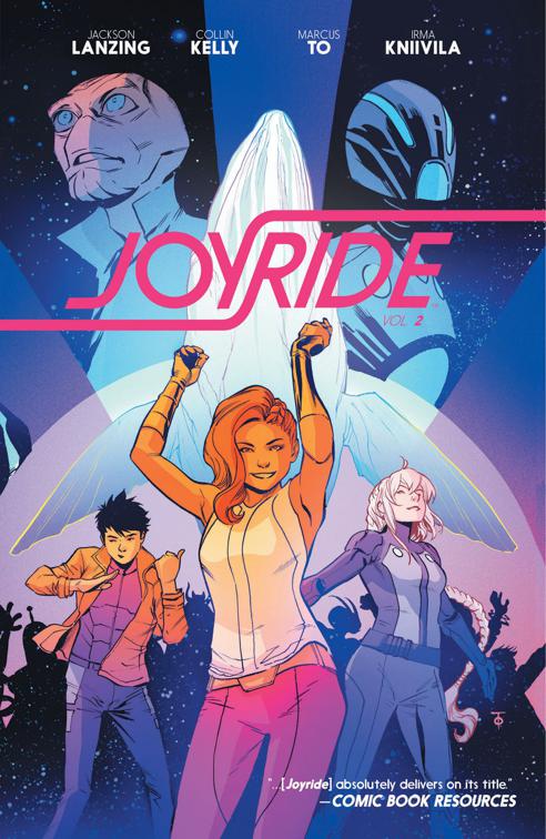 This image is the cover for the book Joyride Vol. 2, Joyride