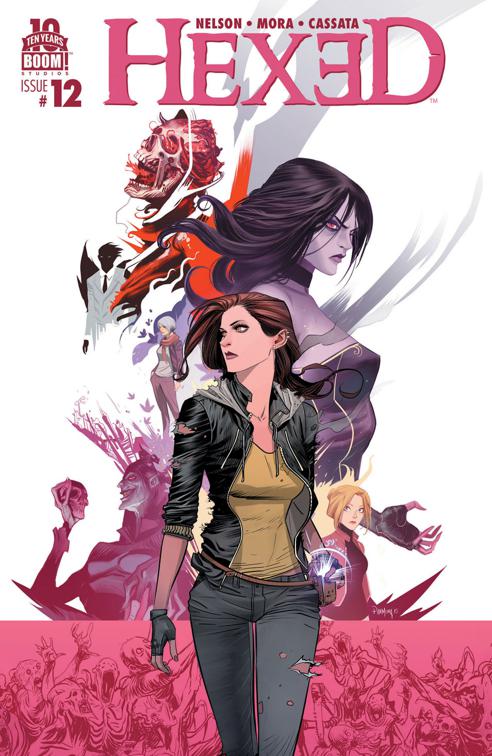 This image is the cover for the book Hexed: The Harlot and the Thief #12, Hexed: The Harlot & The Thief