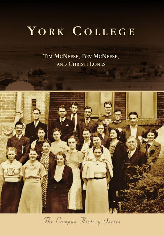 This image is the cover for the book York College, Campus History