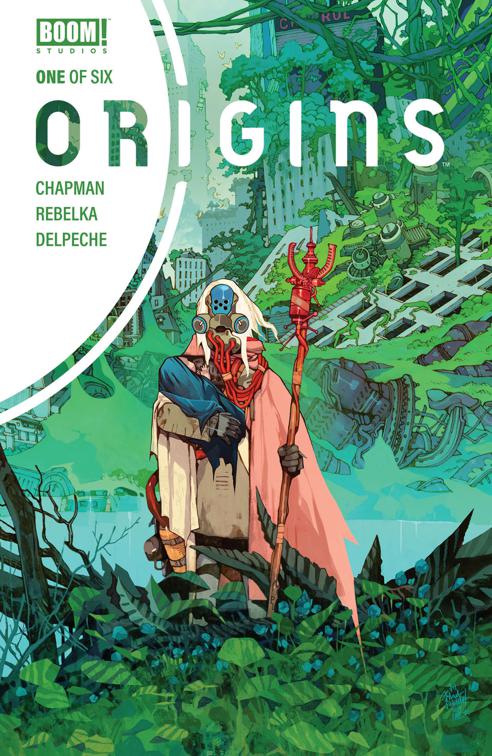 This image is the cover for the book Origins #1, Origins