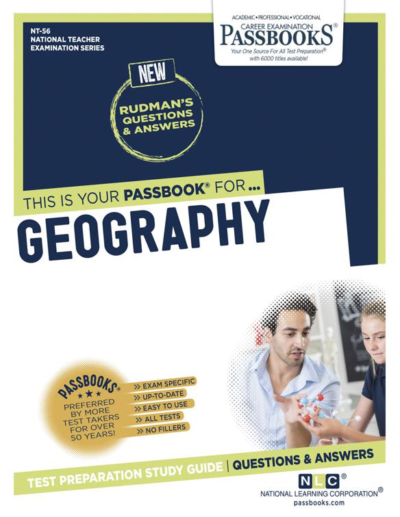 GEOGRAPHY, National Teacher Examination Series (NTE)