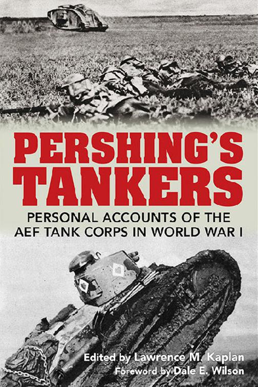 This image is the cover for the book Pershing's Tankers