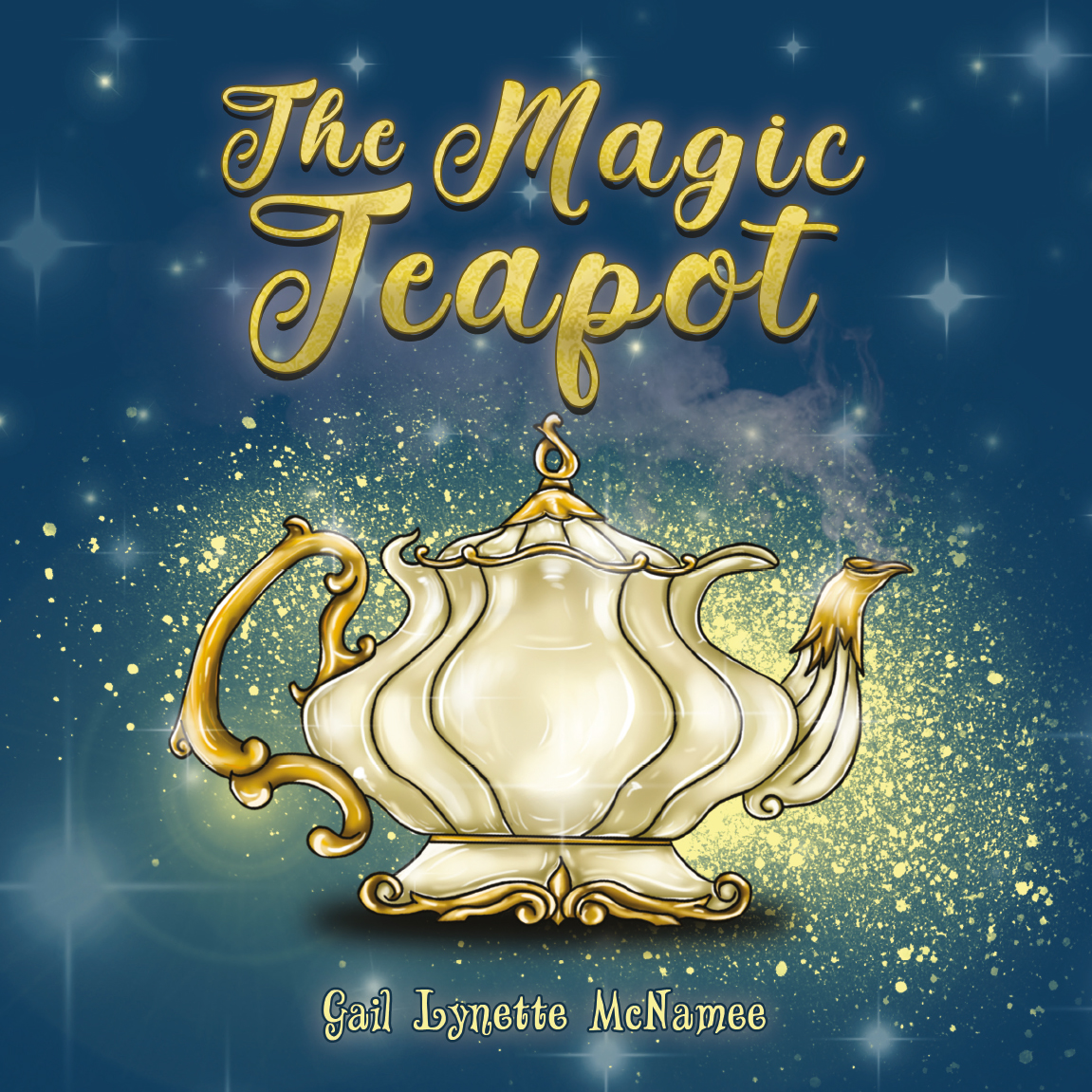 This image is the cover for the book The Magic Teapot