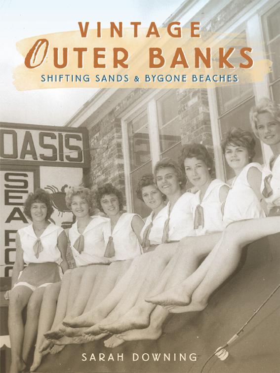 This image is the cover for the book Vintage Outer Banks, Lost