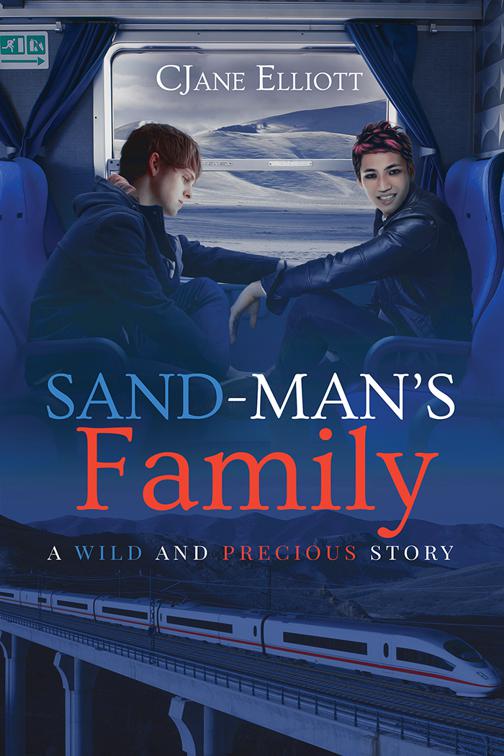 This image is the cover for the book Sand-Man's Family, Wild and Precious