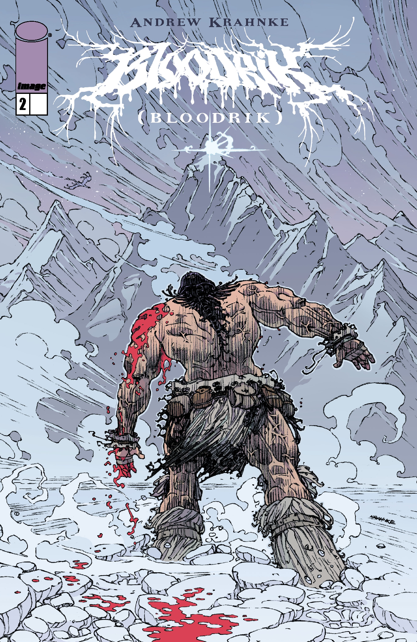 This image is the cover for the book Bloodrik #2, Bloodrik