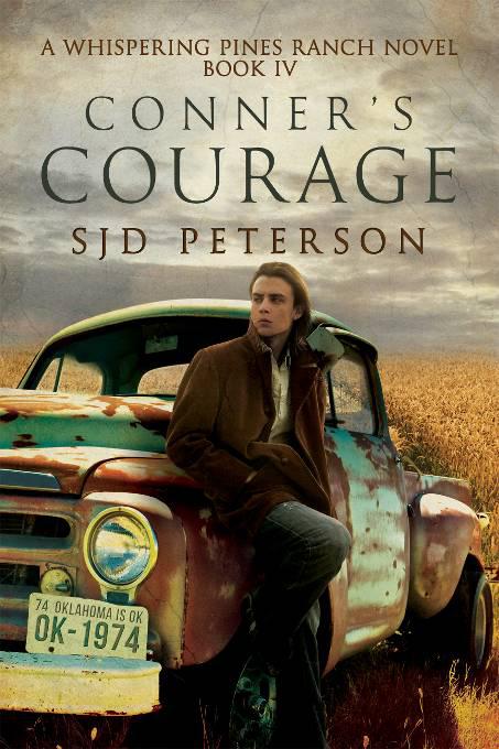 This image is the cover for the book Conner's Courage, Whispering Pines Ranch