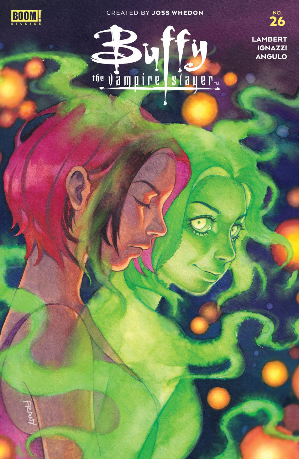 This image is the cover for the book Buffy the Vampire Slayer #26, Buffy the Vampire Slayer