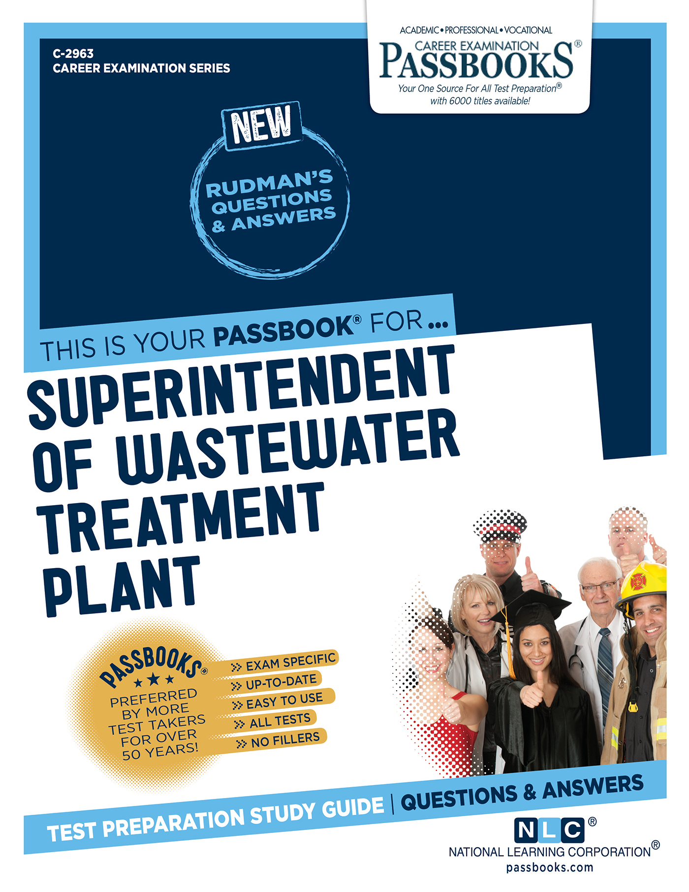 Superintendent of Wastewater Treatment Plant, Career Examination Series
