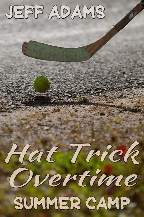 This image is the cover for the book Hat Trick Overtime: Summer Camp, Hat Trick (Simon and Alex)
