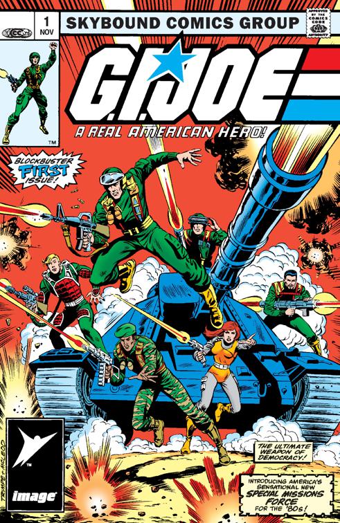 GI JOE A REAL AMERICAN HERO #1, GI JOE A REAL AMERICAN HERO