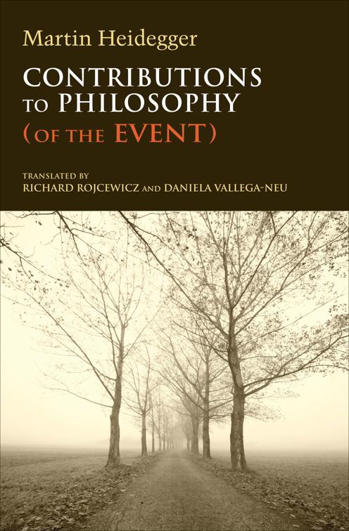 Contributions to Philosophy, Studies in Continental Thought