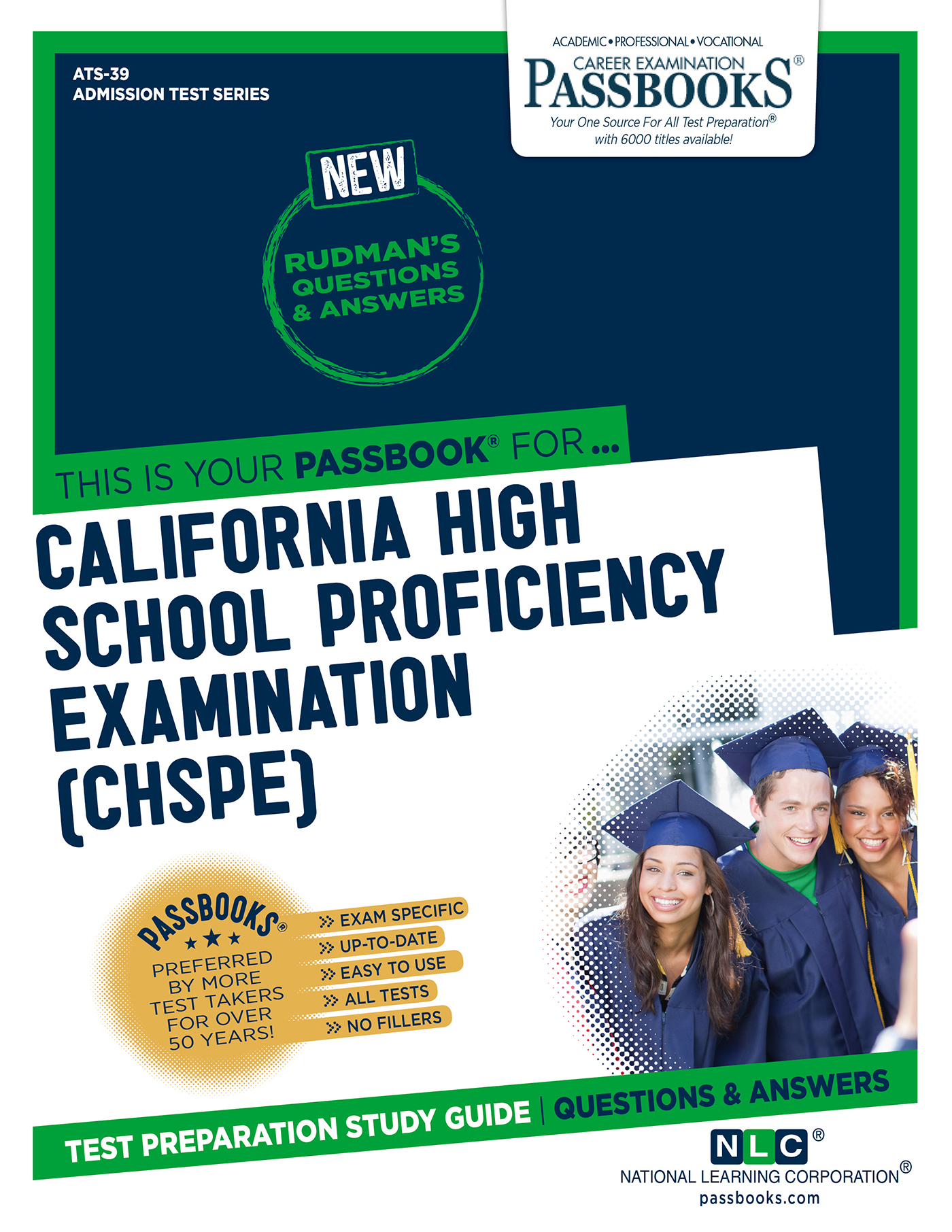 CALIFORNIA HIGH SCHOOL PROFICIENCY EXAMINATION (CHSPE), Admission Test Series