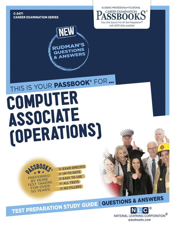 Computer Associate (Operations), Career Examination Series