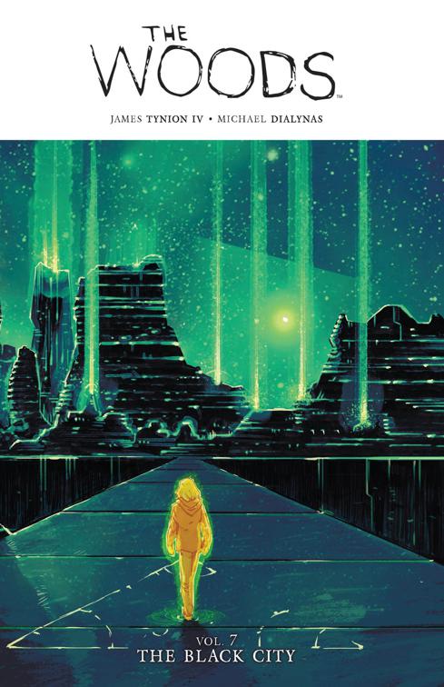 This image is the cover for the book The Woods Vol. 7, The Woods