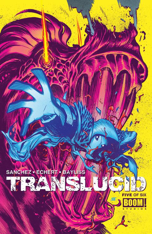 This image is the cover for the book Translucid #5, Translucid