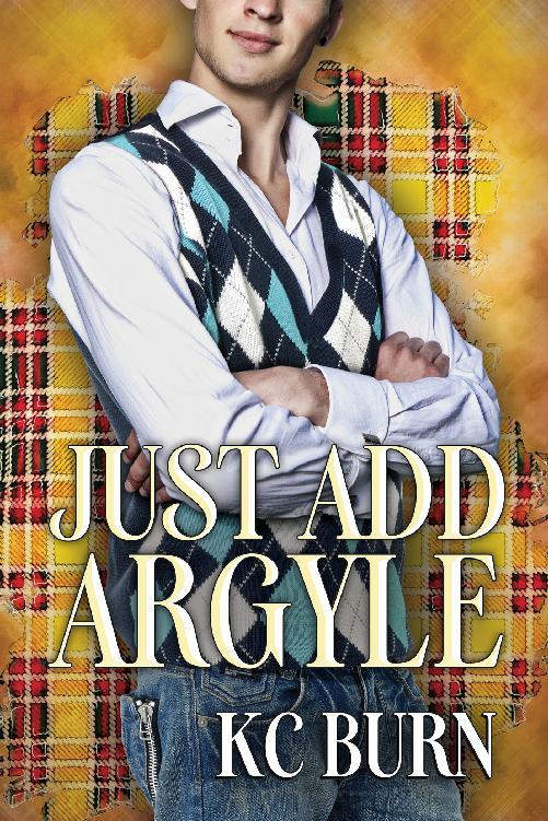 This image is the cover for the book Just Add Argyle, Fabric Hearts