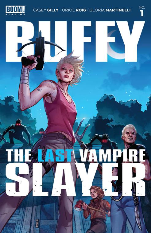 This image is the cover for the book Buffy the Last Vampire Slayer (2023) #1