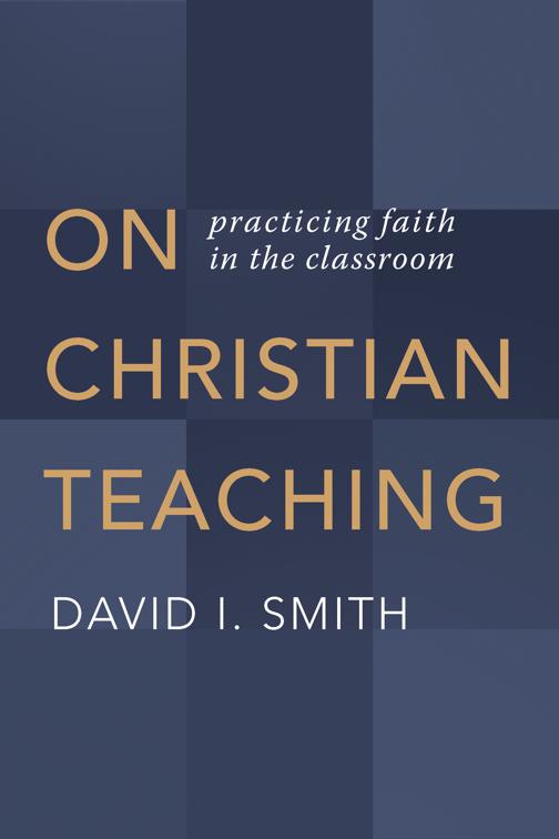 On Christian Teaching